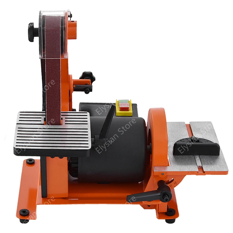 

New MM4113 Professional Sanding Belt Machine Vertical Woodworking Metal Belt Sander Sanding Machine 220V 350W 2950r/min 762*25mm