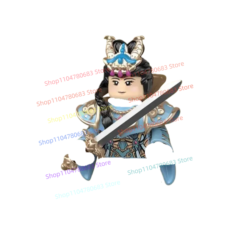 

MOC Building Blocks New Princess Dragon King Nine Head Worm Toys Assembled and Spliced Collectible Ornaments Holiday Gifts.