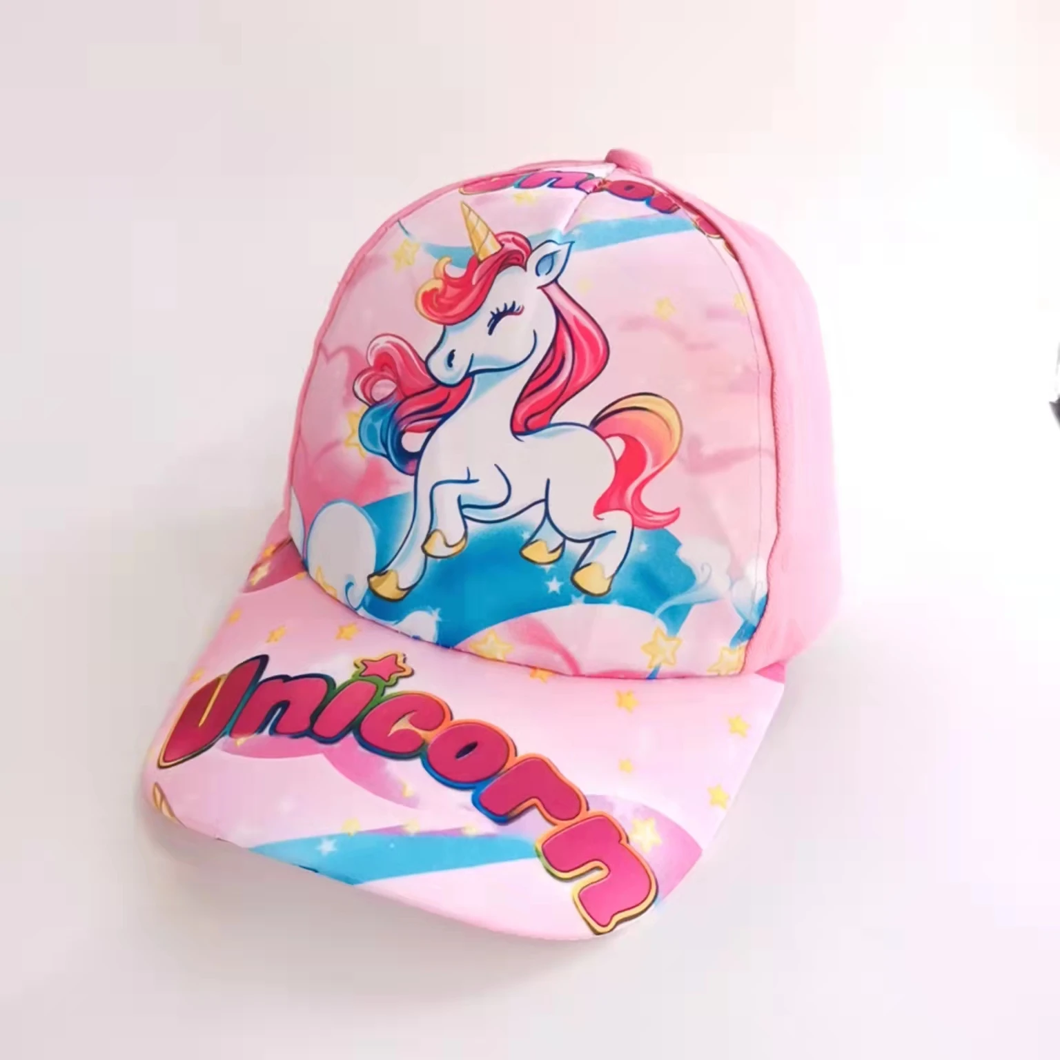 baby girl hat cap unicorn accessories 3-8 years baseball cap summer sun truck hat girls kid cap  casquette baseball fille