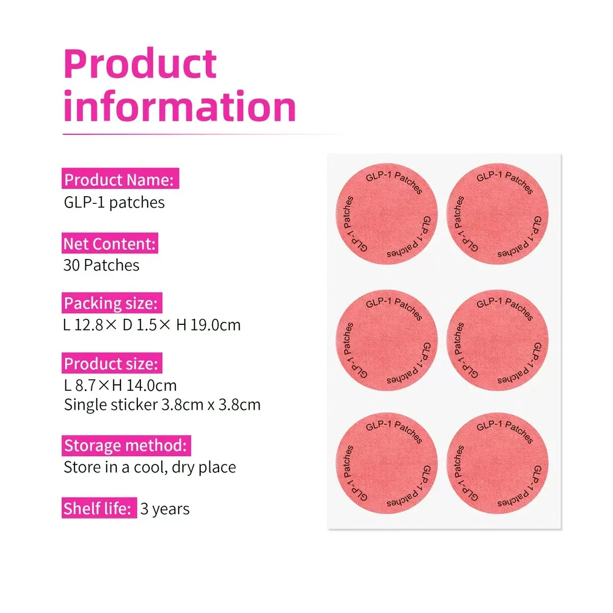 2025 GLP-1 30 Stück pflanzliche Transformationspflaster |   Hunger-Modulation und optimalisierung der metabolischen Anpassungsfähigkeit für alle Geschlechter