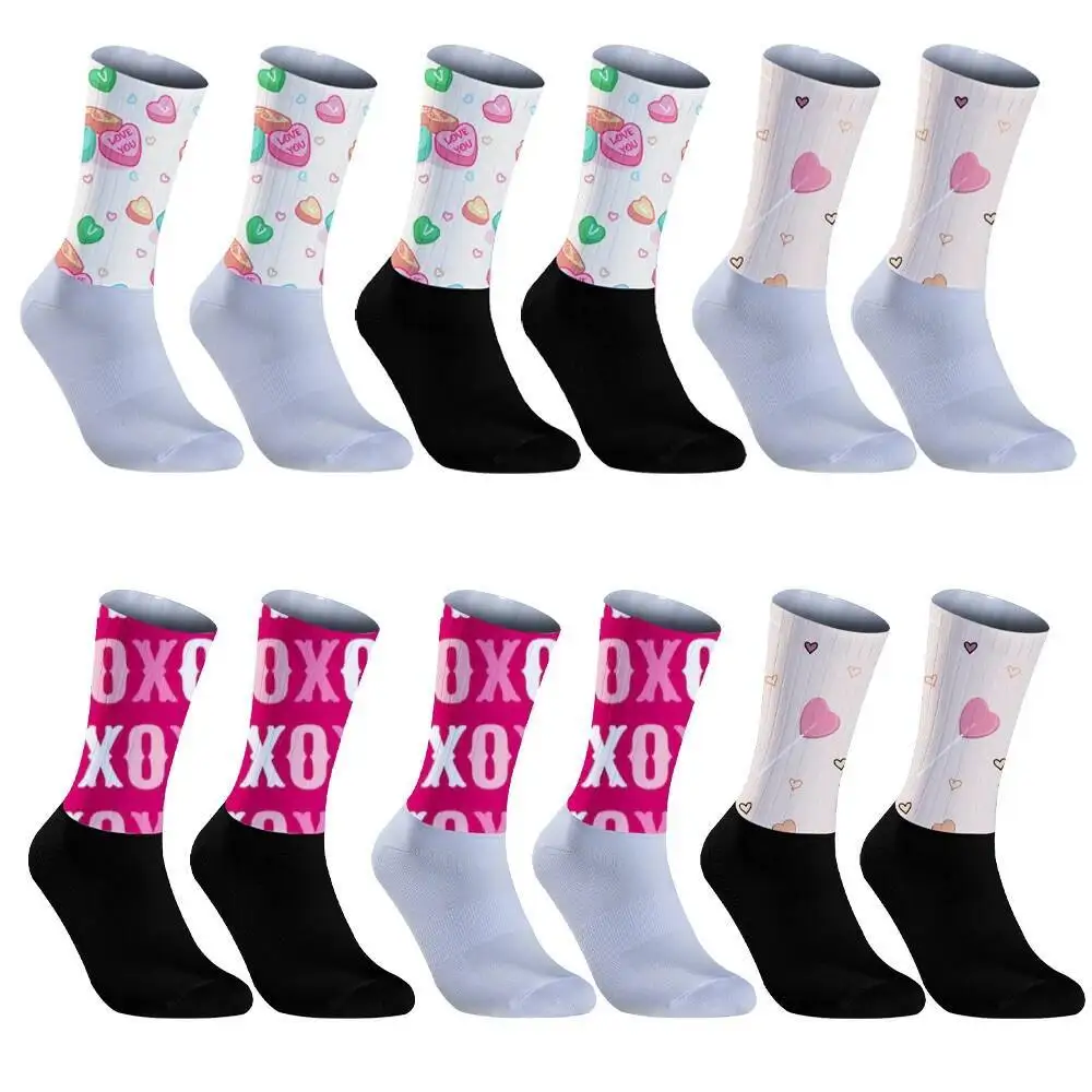 

2024 New Cycling Socks Harajuku Super Soft Stockings All Season Long Socks Accessories for Unisex Birthday Present