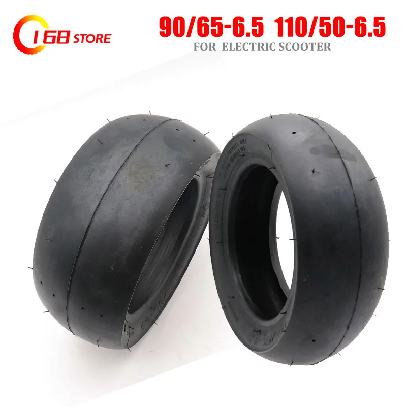 Neumático sin cámara para carretera, llanta de vacío para Mini bicicleta de bolsillo de 38/47/49/50CC, MTA1, MTA2,MTA4, 110/50-6,5, 90/65-6.5