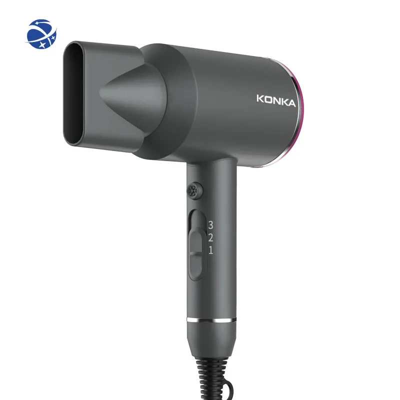 Konka Cross-Border Household Hair Dryer With Negative Ion Constant Temperature Hair Care 3rd Gear Adjustable Dormitory Hotel Use