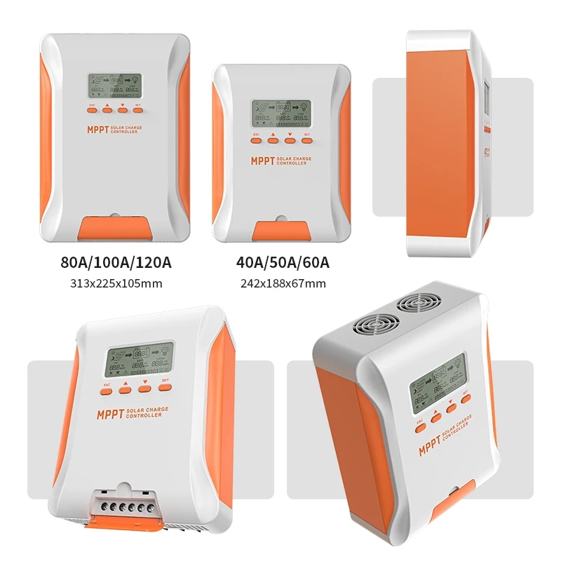 

MPPT 120A 100A 80A 60A~30A Solar Charge Controller 9~64V Auto Solar Battery Charger Solar Panel Regulator Max PV Input 160VDC