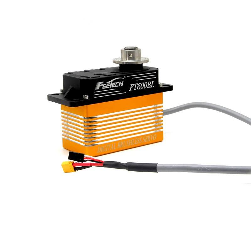 Aanpasbare 600KG grote koppelhoek 24V borstelloze industriële robotservo 93800BLS gigantische servo met PWM RS485 TTL metalen motoren