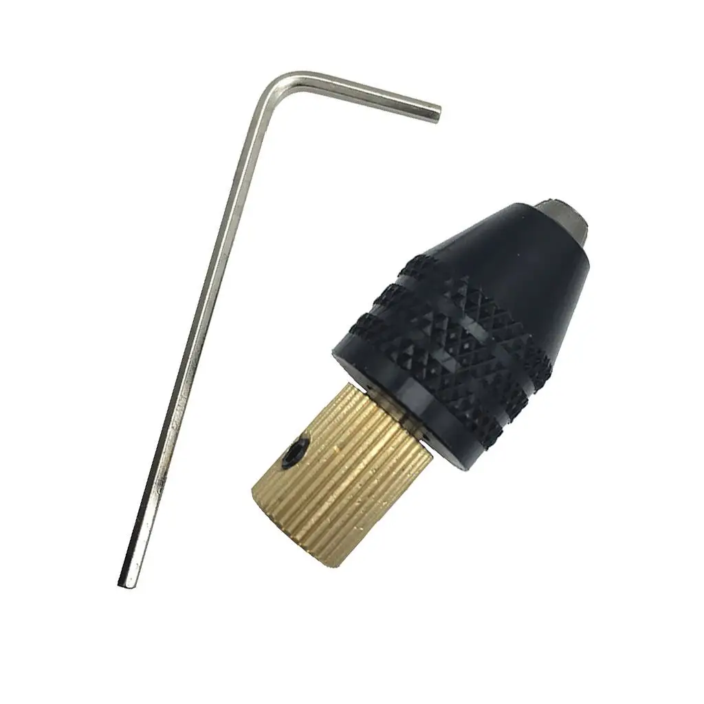 Durable Electric Drill Bit Collet Mini Chuck Kit Brass Tool for Compatible Rotary Tools Sheet Iron Copper