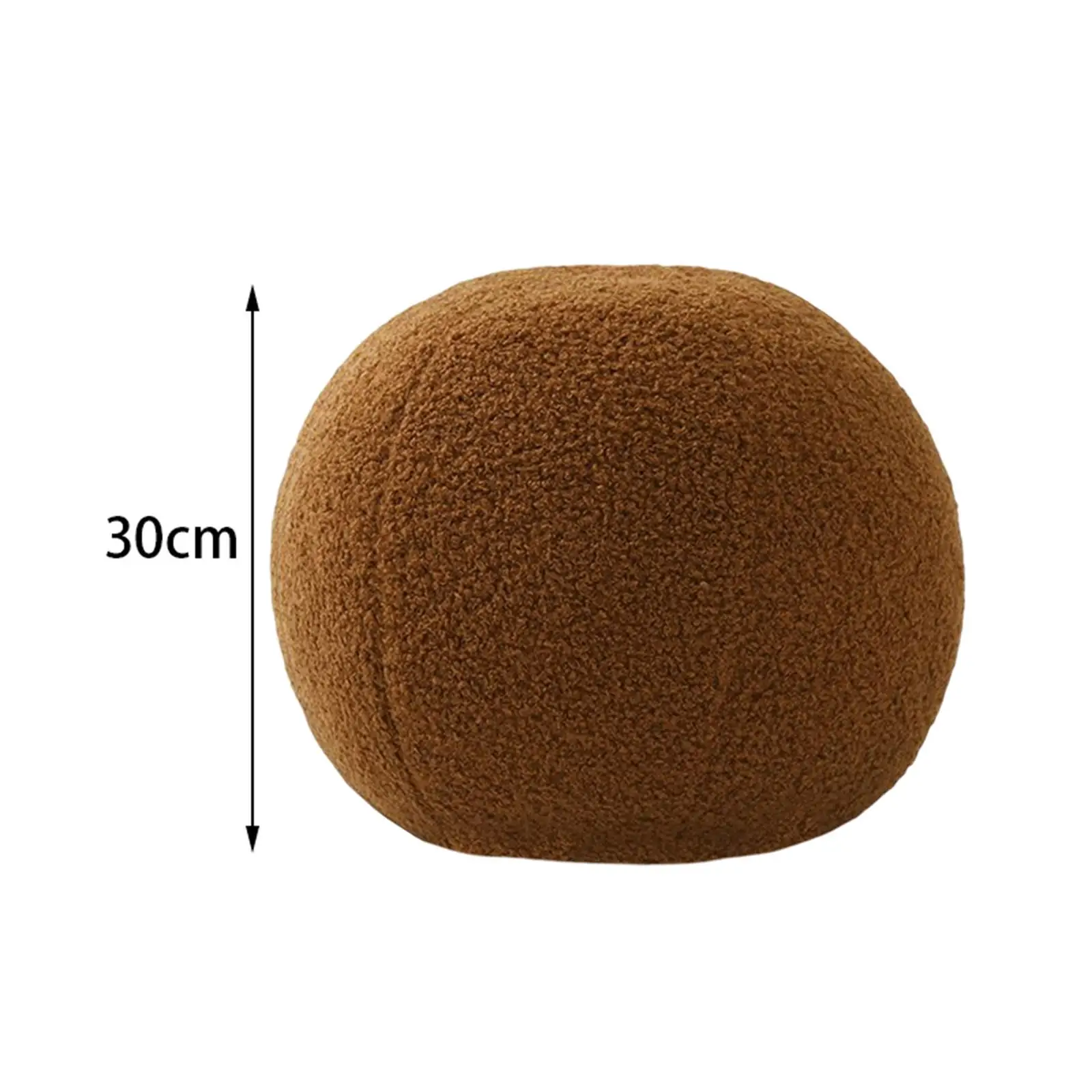 Portable Round Pillow Seating Cushion Cute Gift for Couch Outdoor Decoration