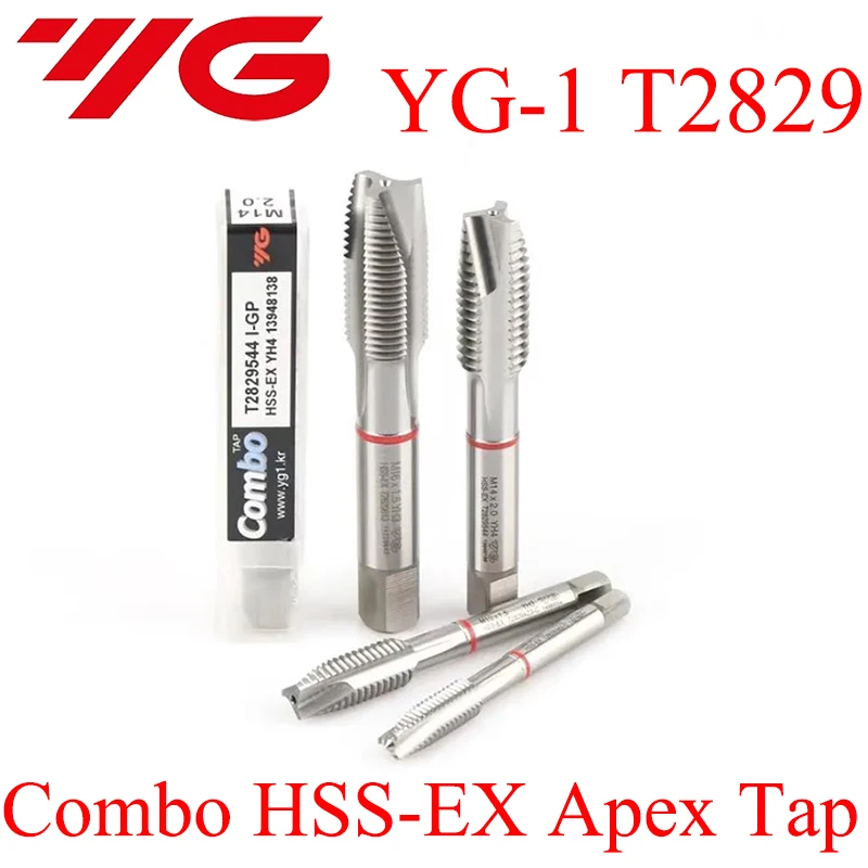 YG-1 T2829 M1.6-M30 YG-1 Combo HSS-EX T2829 Apex tap Processing Stainless steel and steel etc