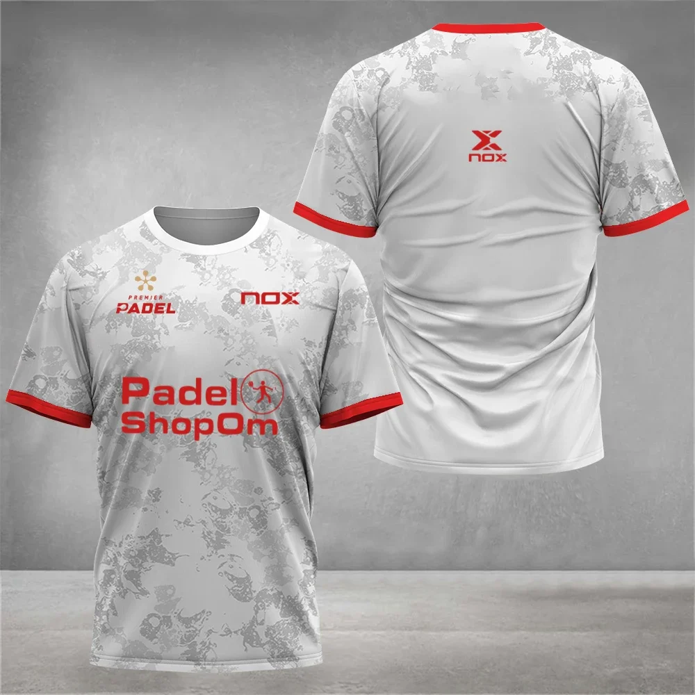 

Tennis Men's T-shirt 2024 New Fitness Sports Quick-drying Short-sleeved Tops Mountaineering Outdoor Breathable Travel Clothing
