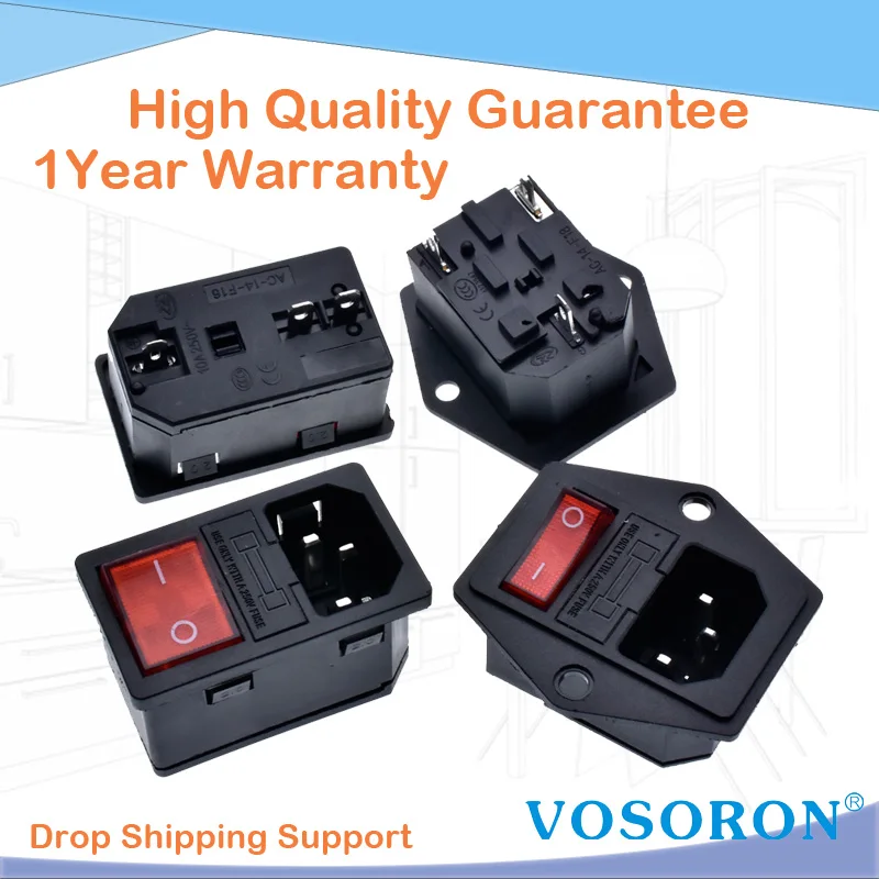 Red Button Ac 250V …