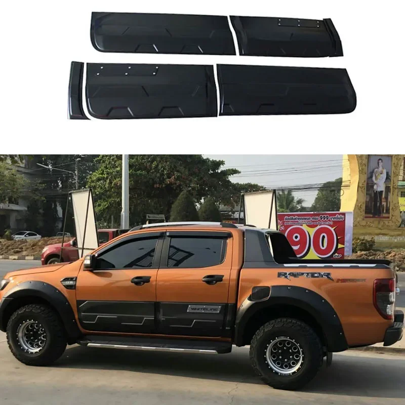 

6 шт./комплект, аксессуары для ford ranger T6 T7 2012-2019 wildtrak