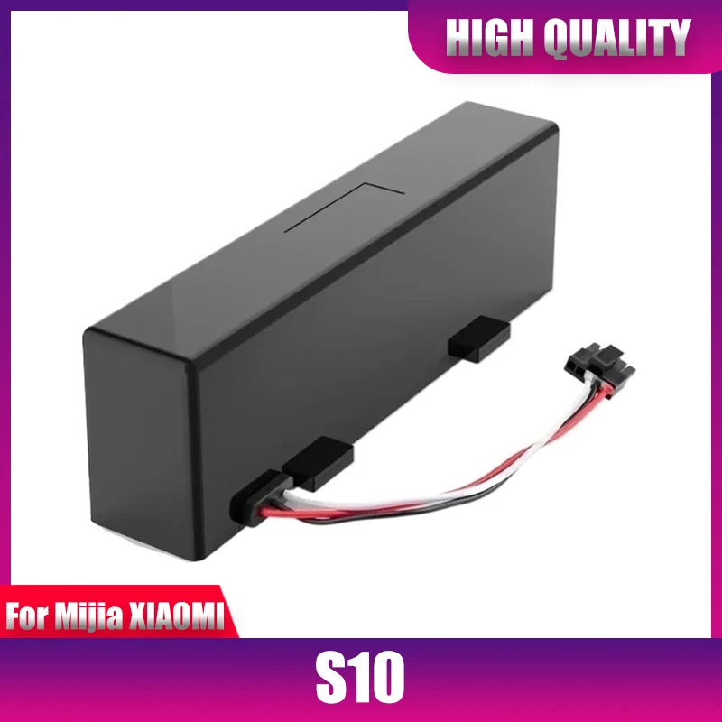 

Rechargeable Lithium-Ion Battery Pack Compatible With MIjia XIAOMI S10 Vacuum Cleaner Accessories (3200mAh)