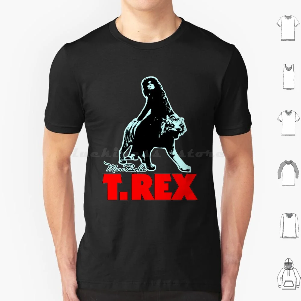 Camiseta Premium de banda T Rex, camiseta fresca de algodón 6xl, banda de música T Rex Glam Marc Rex Bolan Tyrannosaurus Rex, Dinosaurio clásico Marc