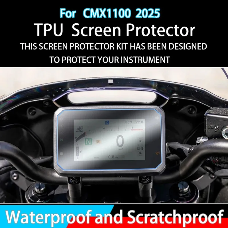 

Speedometer Scratch Cluster Screen Protector Film Accessories for Honda Rebel CMX 1100 CMX1100 2025 Motorcycle Accessories