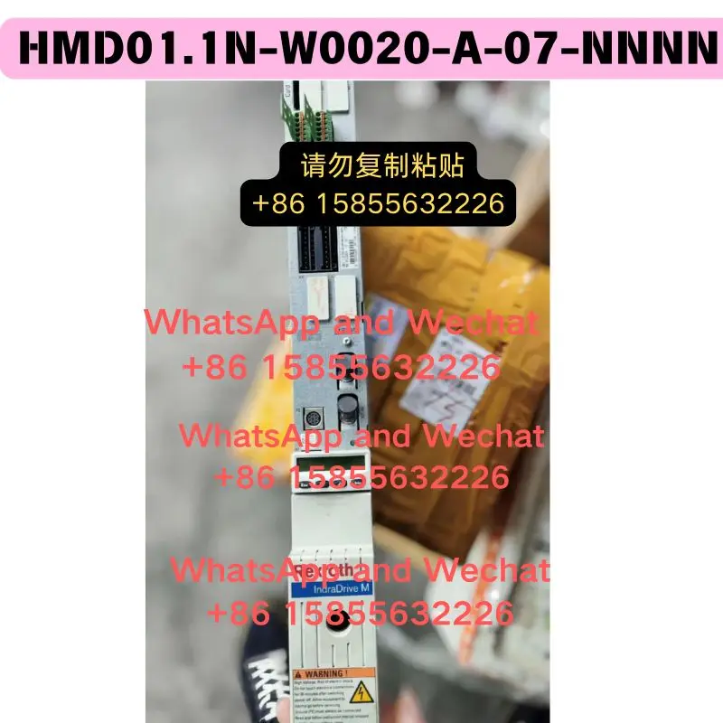 

Used HMD01.1N-W0020-A-07-NNNN Driver Functional test OK Fast Shipping