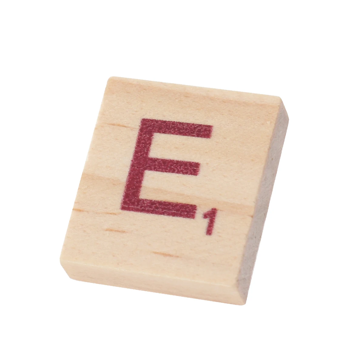 

200 PCS Literacy Squares Wood Chips Decor Wooden for Crafts Bamboo