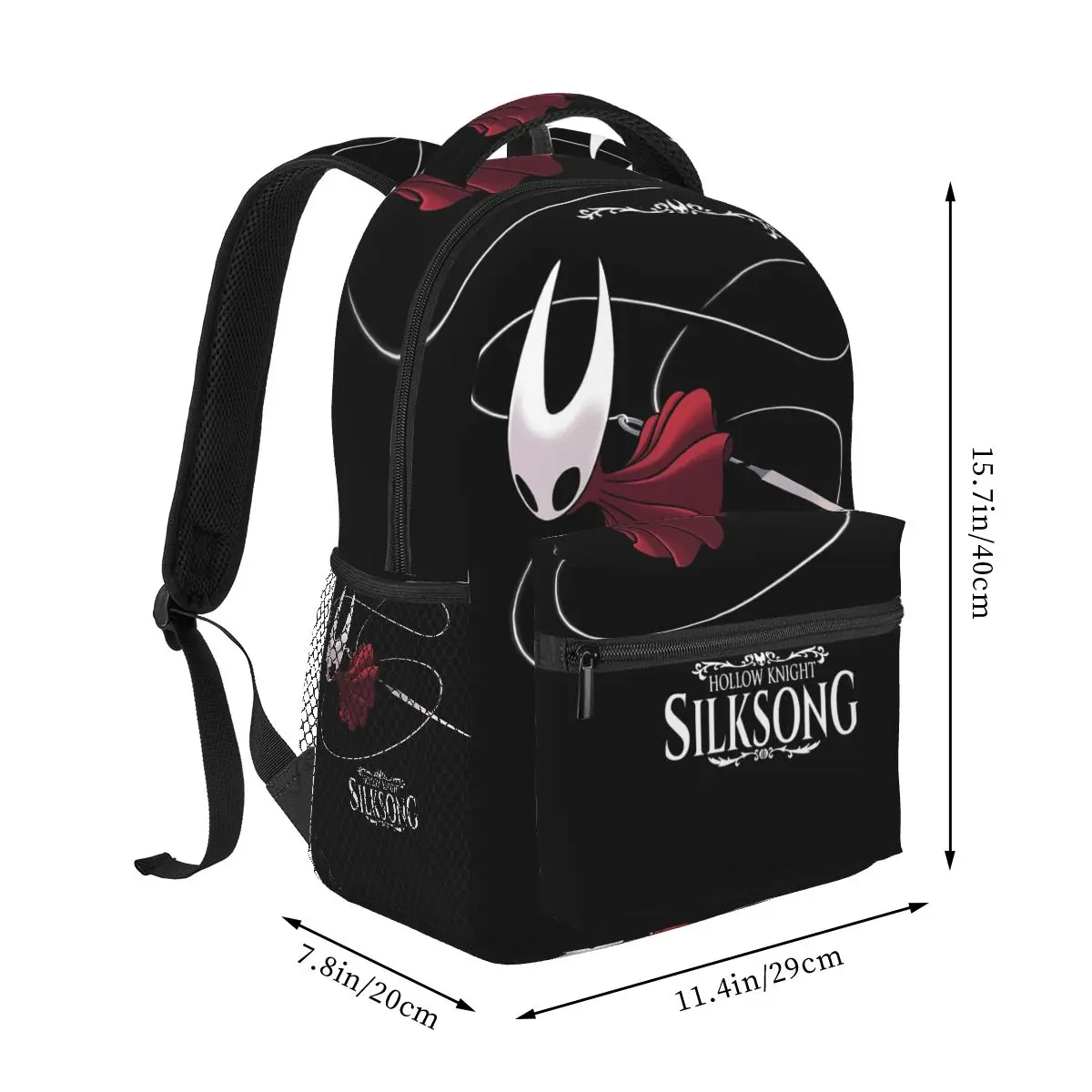 Hollow Knight Backpack Student Boys Girls BookBag Children School Bag Laptop Shoulder Bags for Men Women