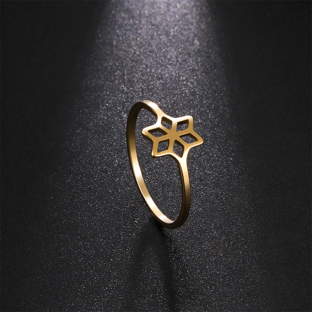Persönlichkeit Blume Dünne Ringe Für Frauen Koreanische Mode Einfache Herz Hochzeit Paare Ringe Schmuck Hochzeit Zubehör Geschenk – Detail 1
