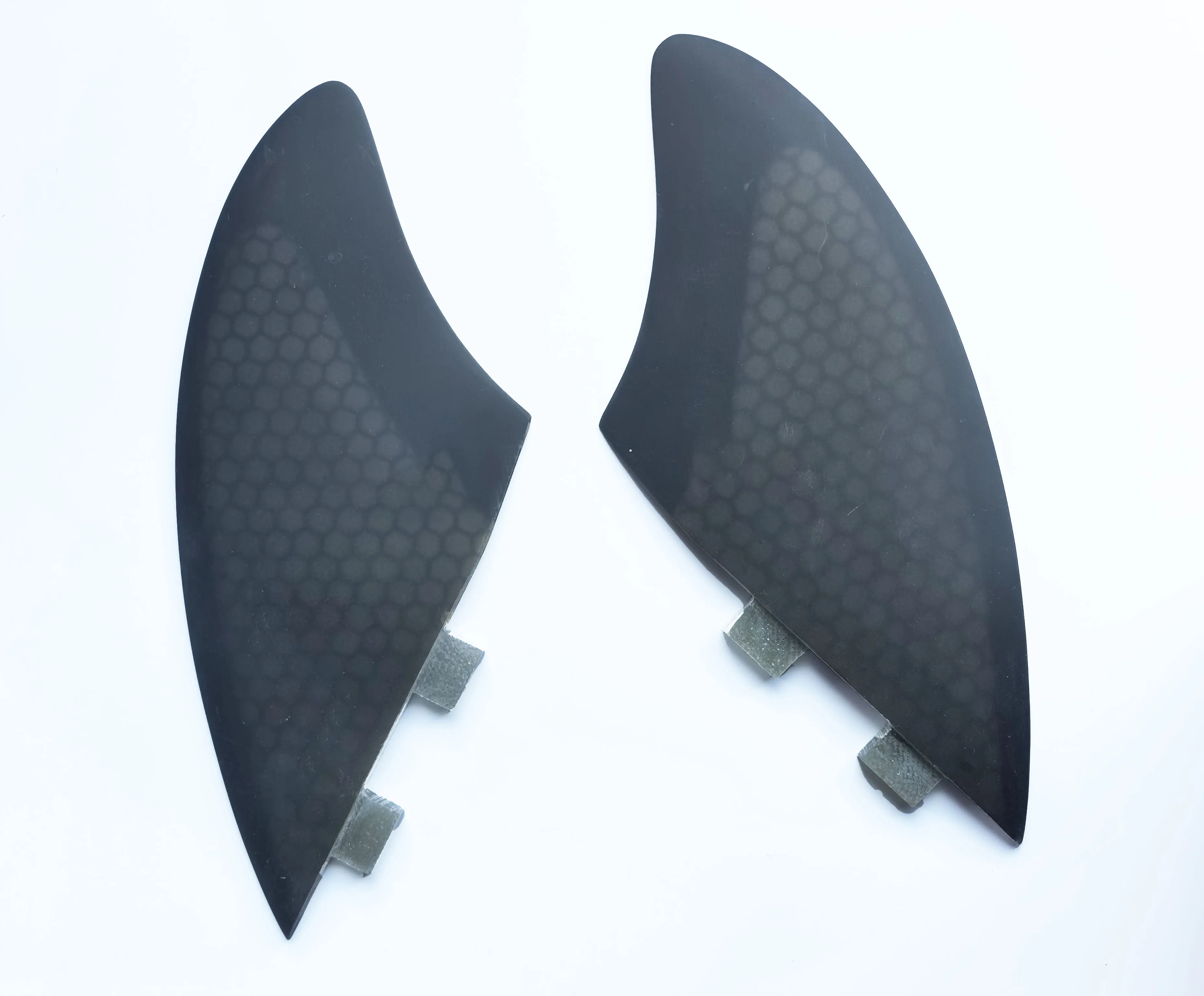 Clearance Price High Quality Surfboard Fins FCS 1 + TWIN  2 Piece Set Made of High Quality Fibreglass and Honeycomb Paddleboard