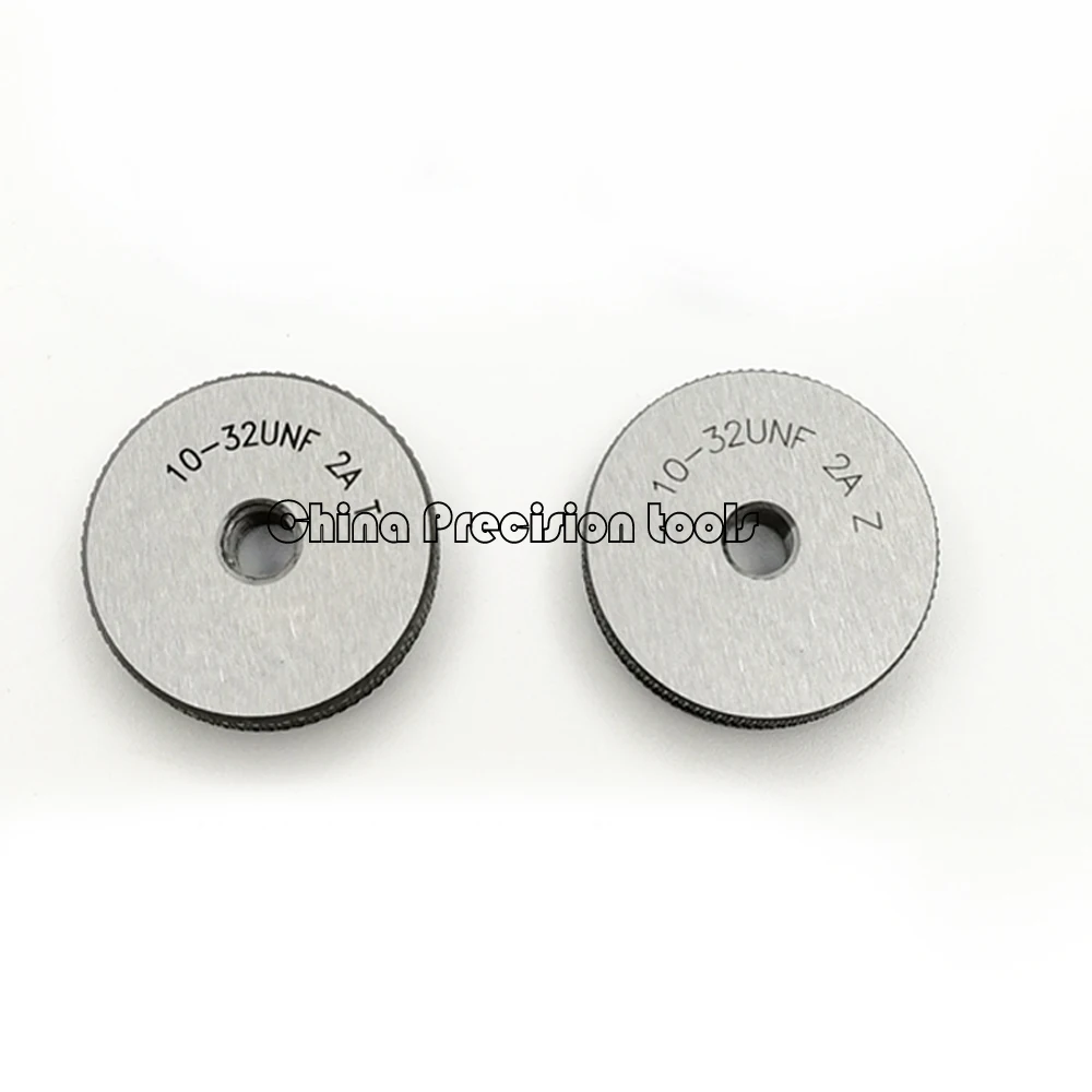 

2pcs Unified thread ring gauge set Screw Gage 2A UN UNC UNF 1-64 2-56 3-48 4-40 5-40 6-32 8-32 10-24 12-24 1-72 4-48 0-80 10-32