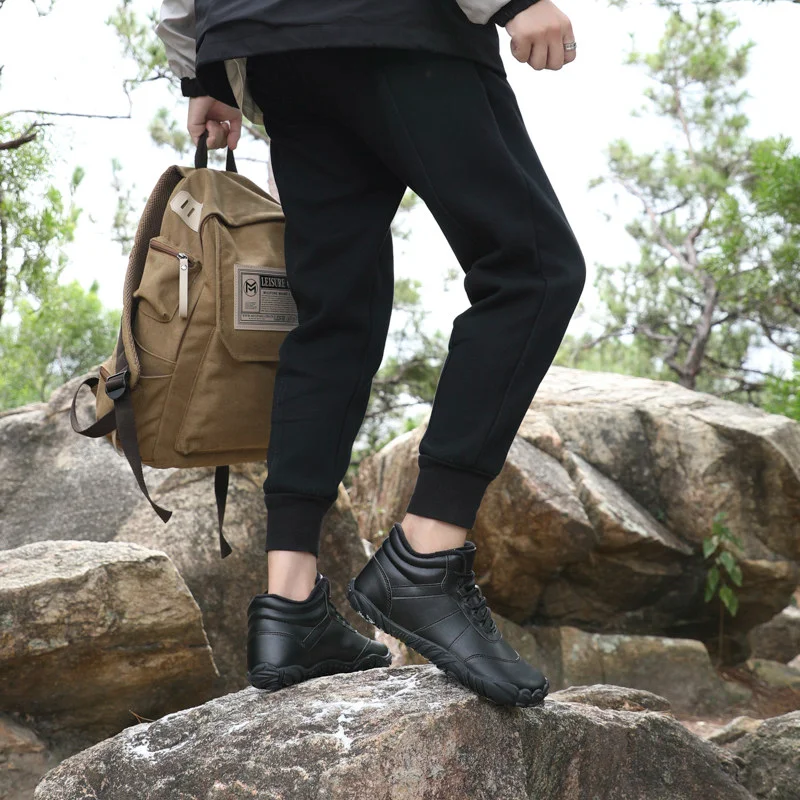 2025 New Hot Mens Outdoor Hiking Mountaineering Boots Hiking Shoes Hunting Boots Hunting Boots Hiking Shoes