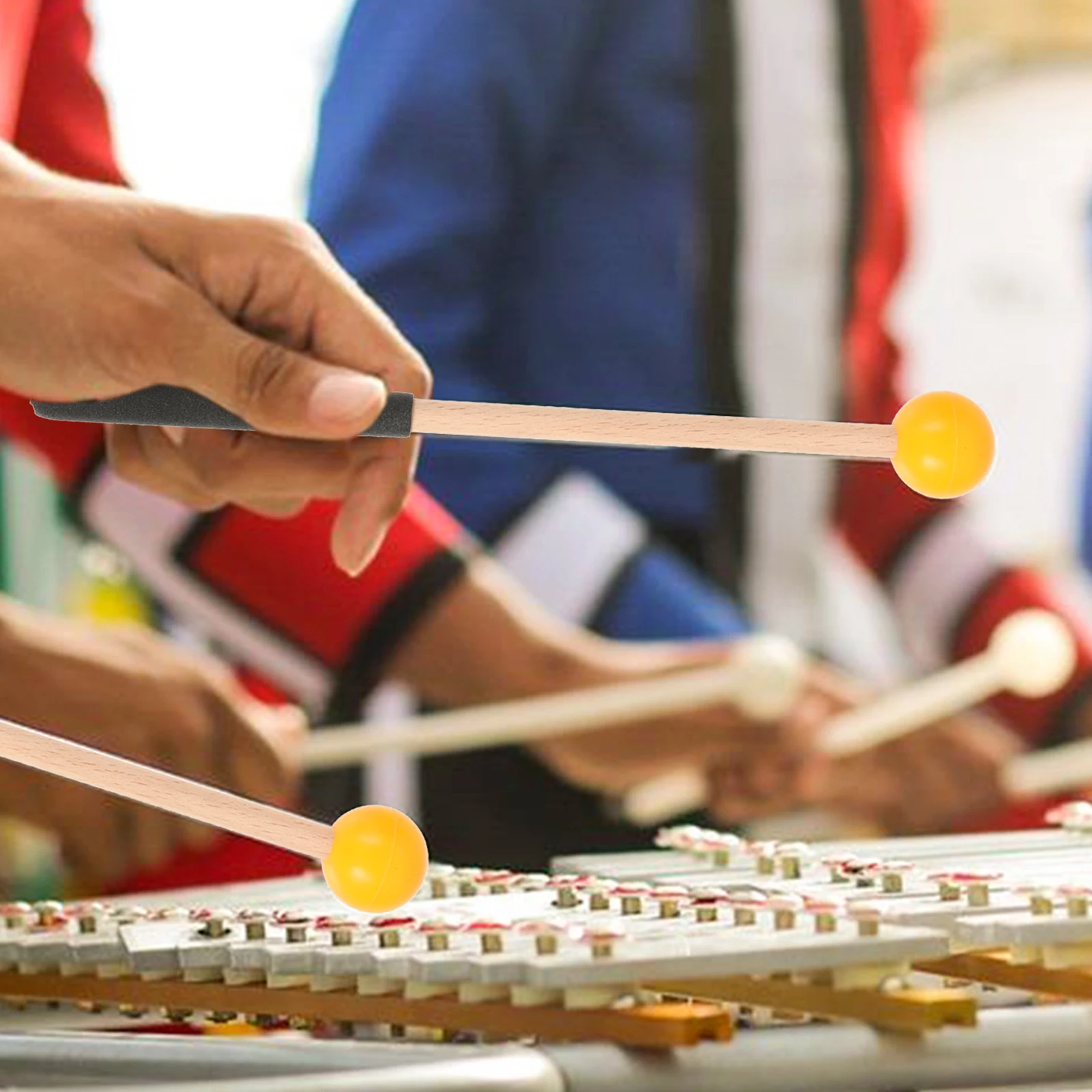 

Drumstick Marimba Mallet Instruments Musical Wood Percussion Xylophone Durable Hammer