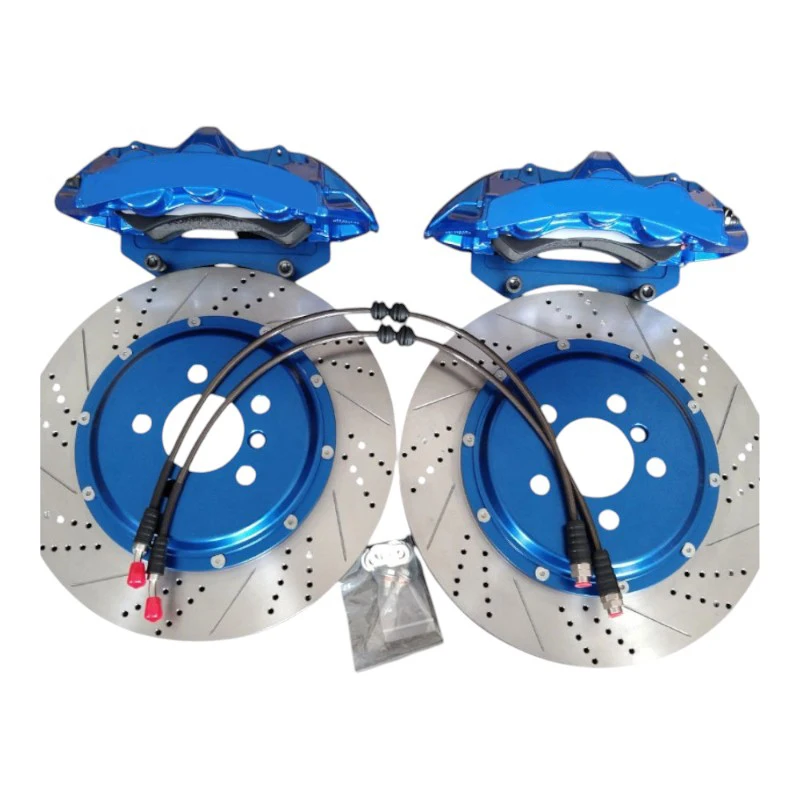 Floating Slotted Disc GT6 6 Pistons with 355/380MM Wheel Rim Brake Rotor 18/19 Inch for C260L C300 C43 C63 AMG