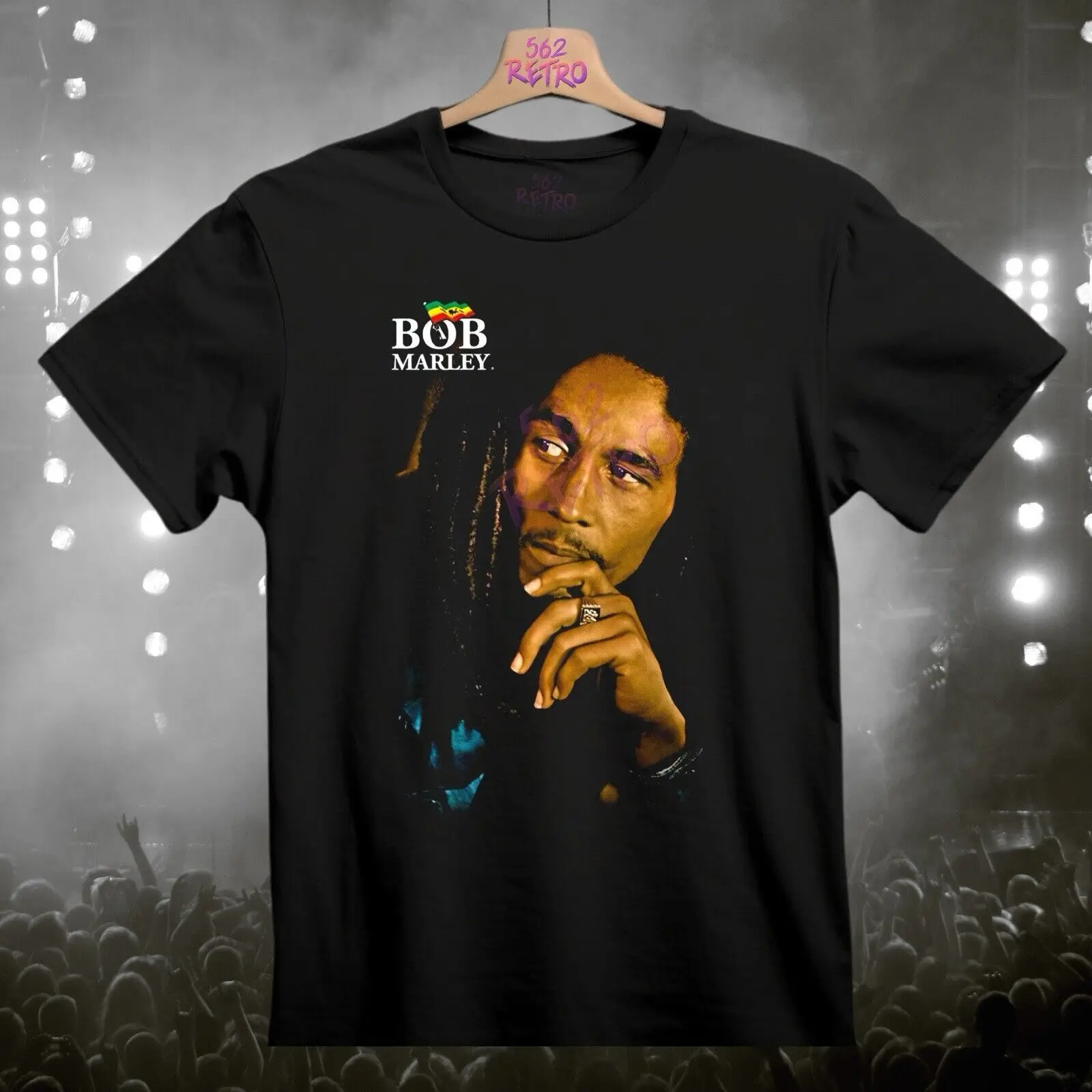 

Bob Marley Legend Reggae Band T-Shirt Black S-3XL