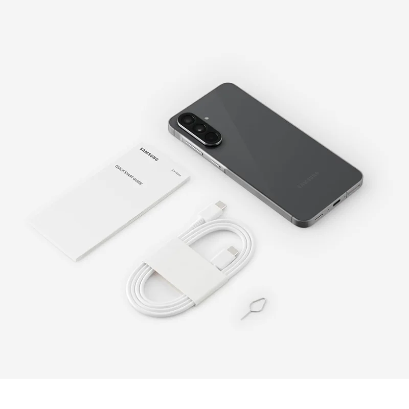 هاتف Samsung Galaxy A56 5G الذكي إصدار الشرق الأوسط Exynos 1580، شاشة Super AMOLED مقاس 6.7 بوصة، 120 هرتز، 50 ميجابكسل، 5000 مللي أمبير، NFC، IP67، N