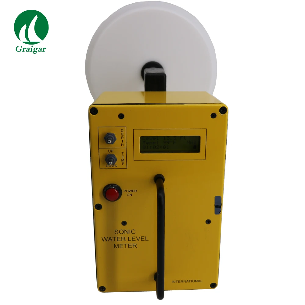 Global Water Original WL650 Sonic Water Level Meter Polluted Well Level Sounder and Depth Measuring Meter