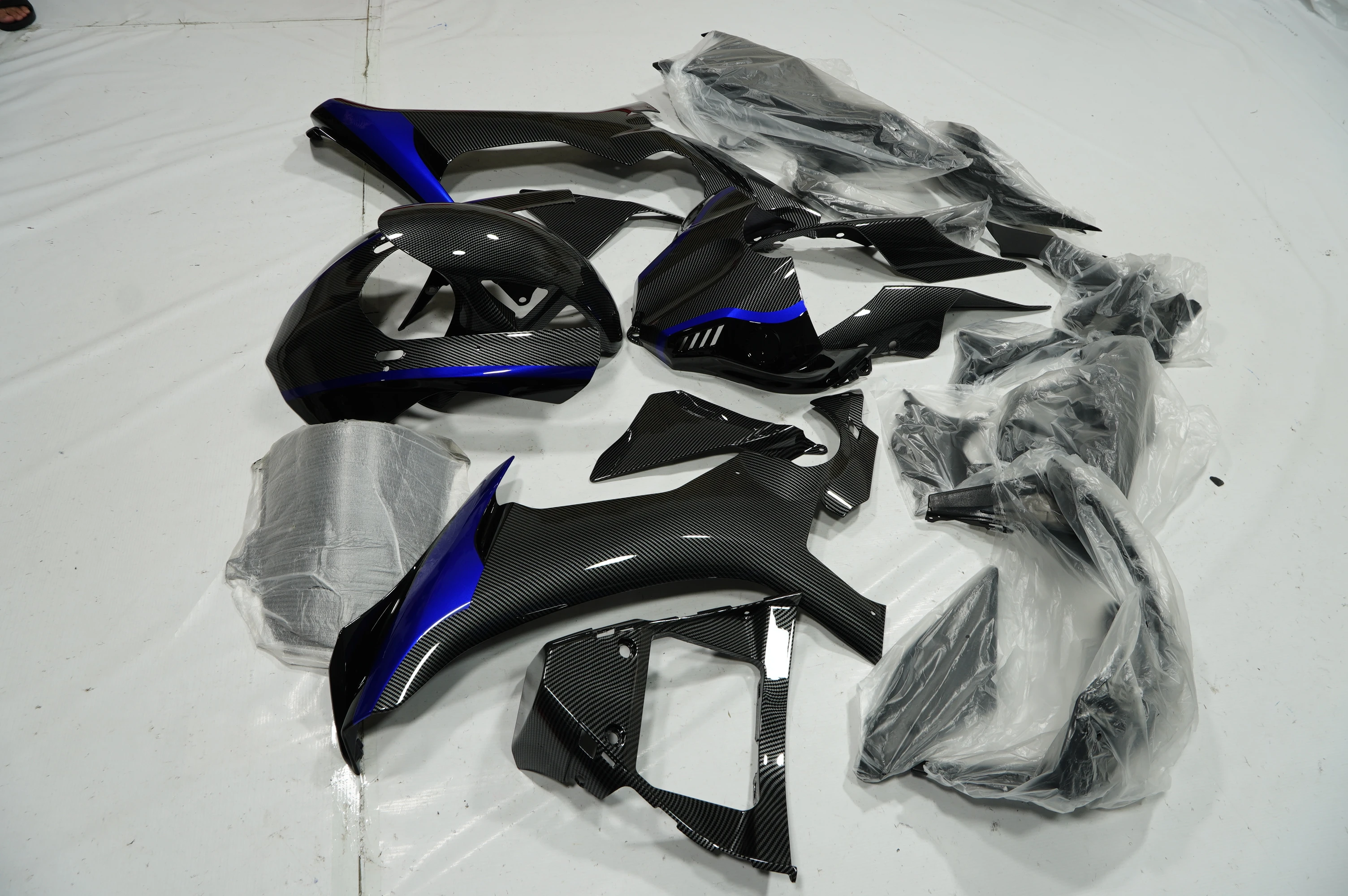 UV R1 ABS injection molding full  for  YZF 1000 R1 2015 2016 15 motorcycle Carbon look GOOD for Paint