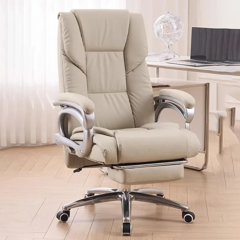 Lazy Chair Backrest Furniture Home Wheels Work Vanity Single Person Posture Correction Computer Gaming Office Chairs Nordic Desk