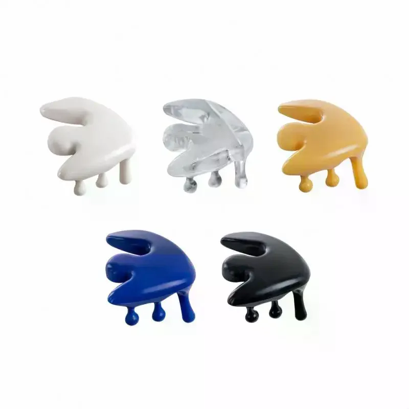 4Pcs PVC Furniture Edge Cushions Water Drop Corner Protectors Table Leg Bumper Guards Home Protection For Sharp Angles