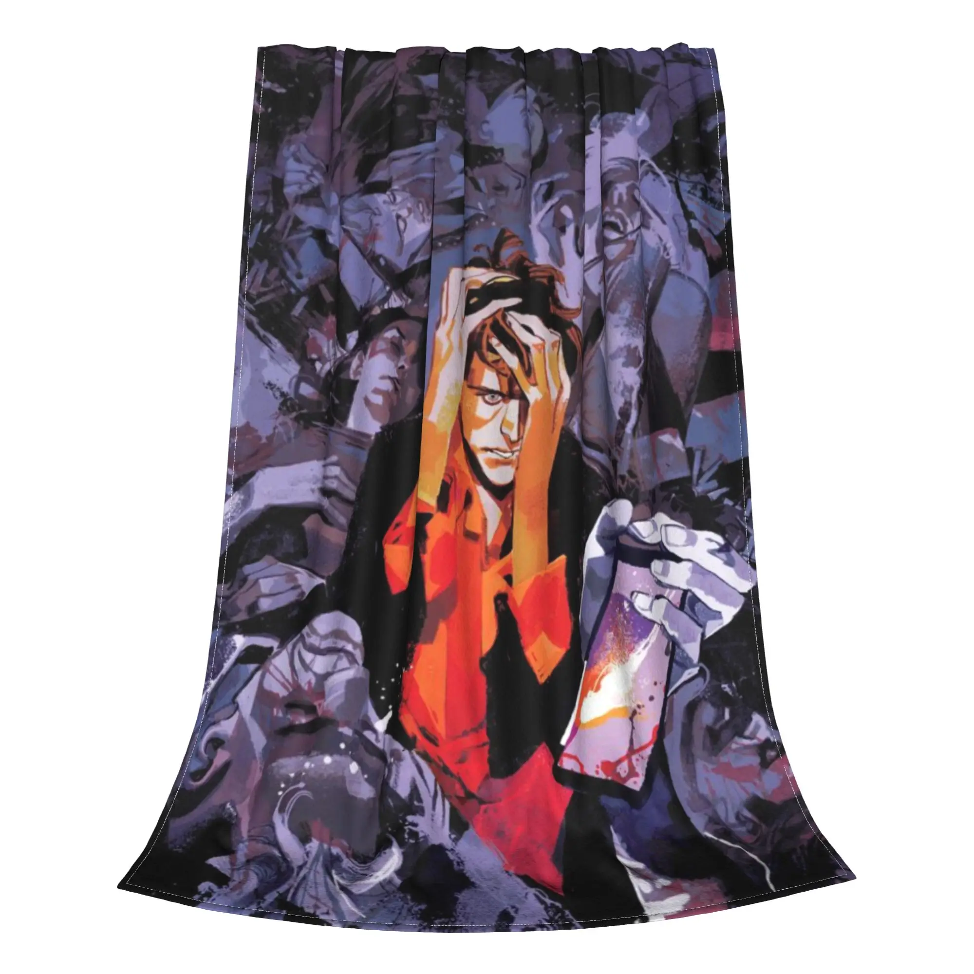 Dylan Dog Dylan Dog Blanket All Season Breathable Super Warm Throw Blankets For home Rug Piece