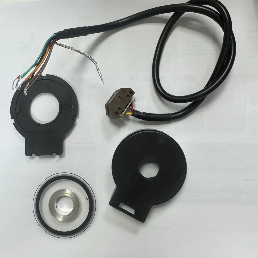 CALT 56mm 외경 15mm 홀 인크리멘탈 로터리 엔코더 모듈 키트 PD56 광학 엔코더 디스크 500/1000/1024/2000P/R