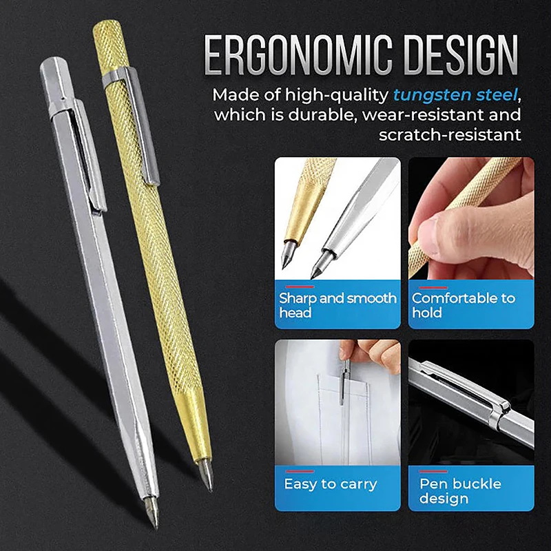 Glass Cutting Tool Diamond Glass Cutter Carbide Scriber Hard Metal tile Machine Lettering Pen Engraver Glass knife Scriber