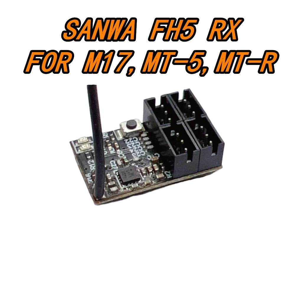 GT55racing SANWA M17 FH5 4CH ANTENNA NANO RECEIVER FOR M17 MT-5 MT-R DSK-702 Multi-color Optional