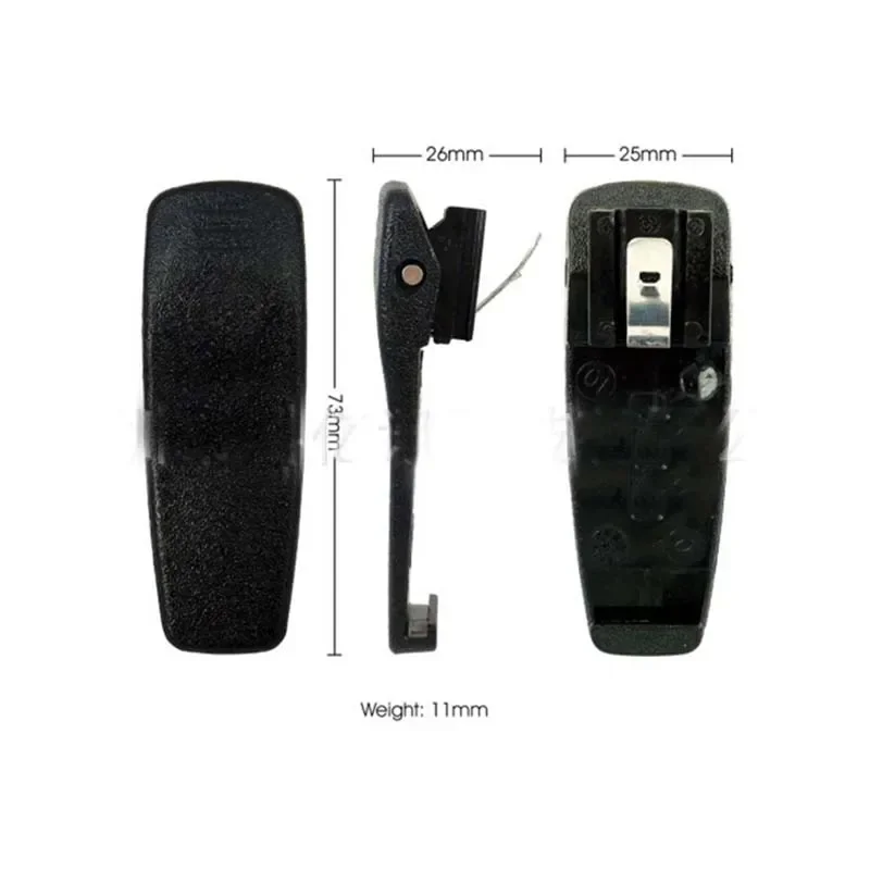 2pcs Replacement Belt Clip for Motorola Radios DEP450 XIR P3688 PR400 CP140 CP040 CP200 EP450 CP180 GP3188 GP3688 Walkie Talkie