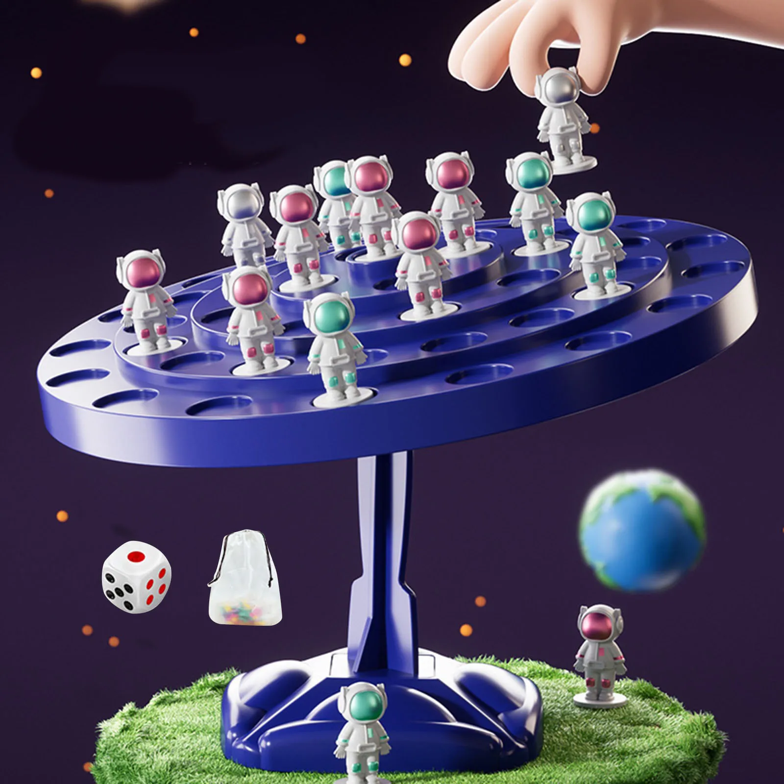 

Astronaut Balance Tree Focus Training For Children's Attention Parent-Child Interaction Brain Puzzle Thinking Table Play