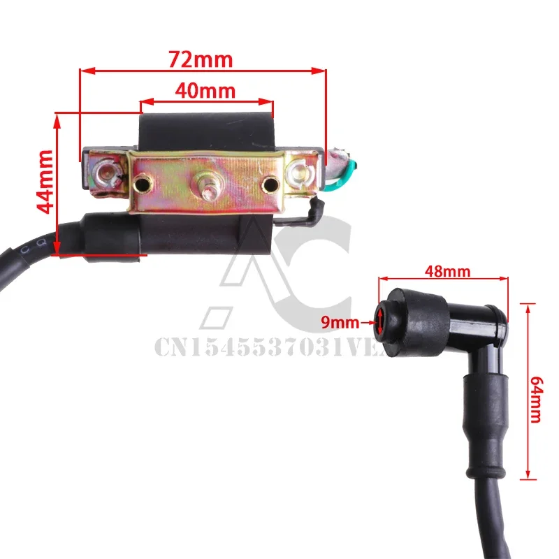 

Жгут проводов, жгут проводов, комплект катушек зажигания CDI для 50cc 70cc 90cc 110cc ATV Electric Quad