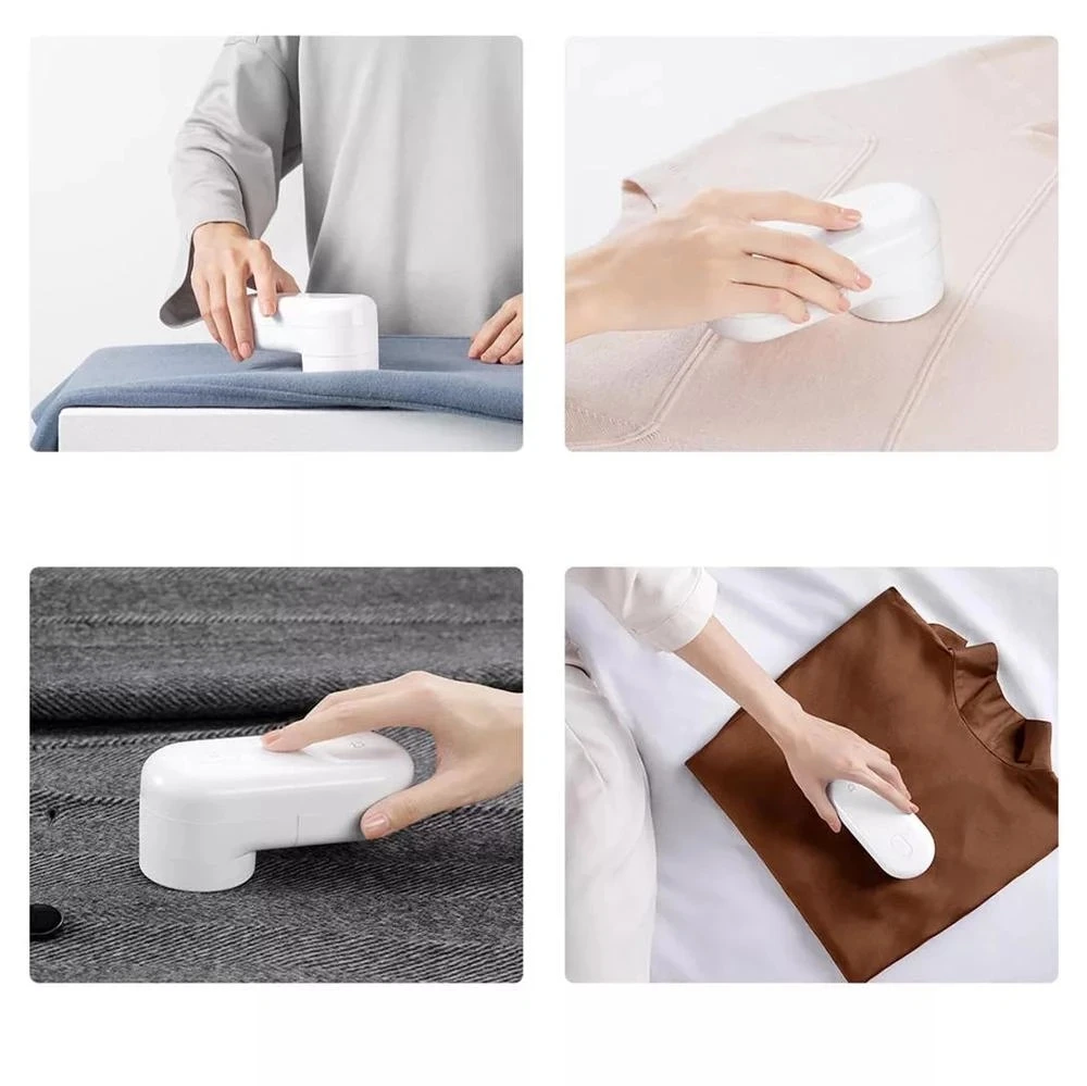 Xiaomi mijia removedor de fiapos para roupas removedor recarregável roupas fuzz pellet trimmer tecido shaver usb rolo de fiapos