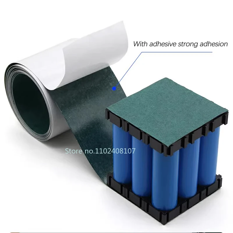 18650 Li-ion Insulation Barley Paper Gasket Glue Fish Tape Warp Electrode Insulated Pads Width 25-500mm