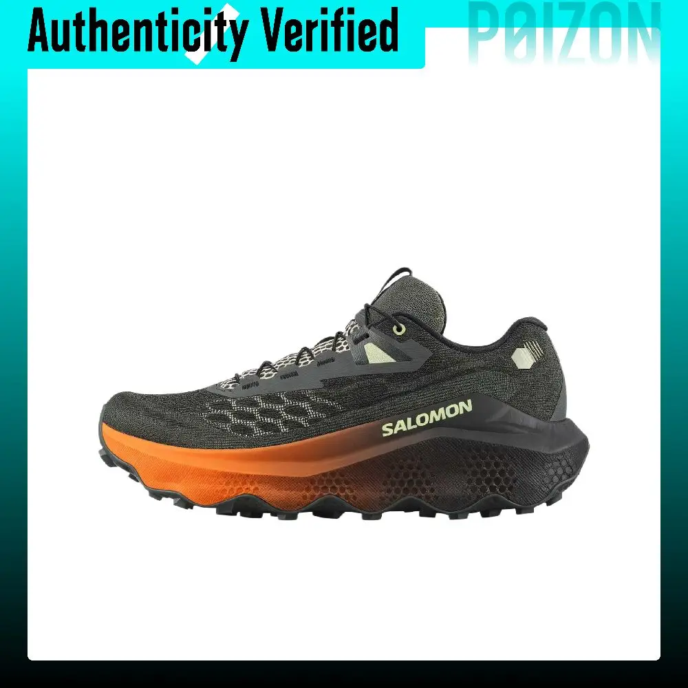 SALOMON ULTRA GLIDE 4 Trail Running Shoes Men's Low-top Urban Fashion/Black/Lime Cream L45396000