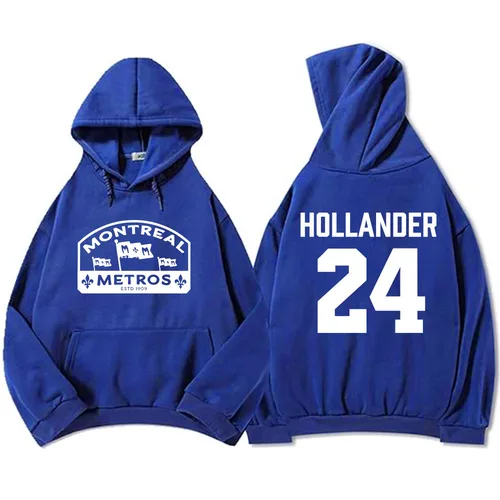 Sudaderas con capucha de TV de avivalación calentada Shane Hollander 24 Llya Rozanov 81 Scott Hunter 21 sudadera Montreal Metros Boston Raiders ropa