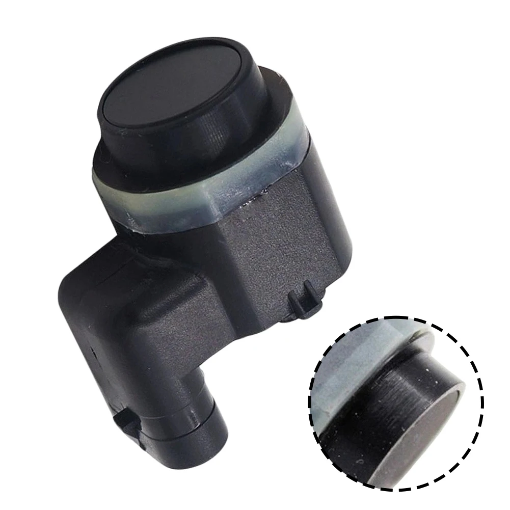 Bumper Distance Sensor Black Backup Parking Sensor High Strength Material OEM Standard Fitment Black Finish Sensor
