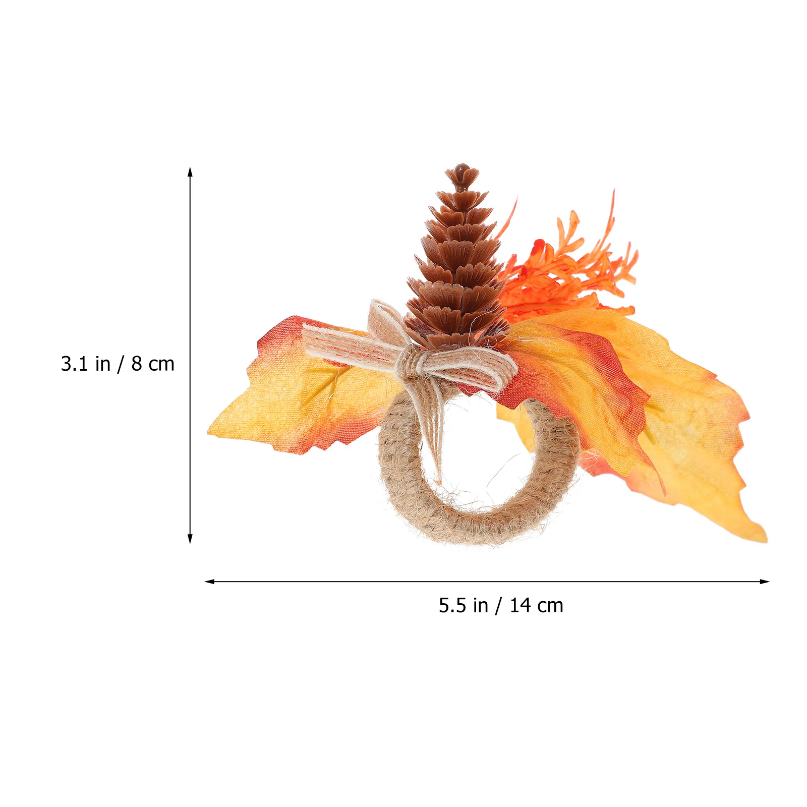 

Maple Leaf Napkin Rings Plastic Decorative Napkin Holders For Thanksgiving Party Dinner Table Decor Banquet