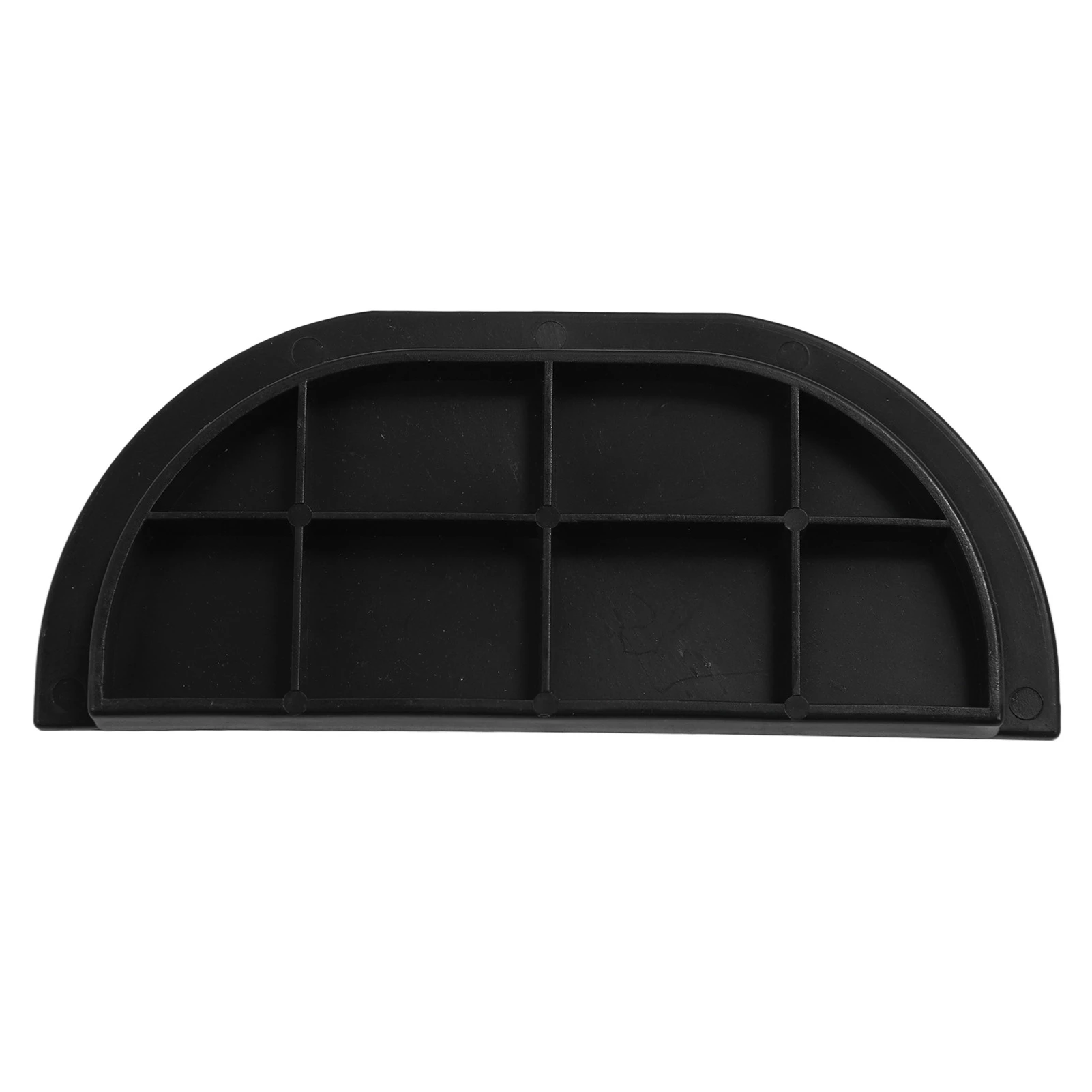 6 Set Trench Drain System Interlocking Leakage Proof Channel Drain with Grates for Gardens Farms Terrace Trench Drain System