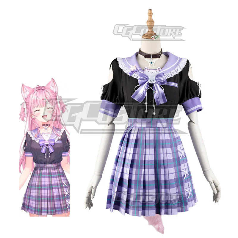 Virtual Liver VTuber Hakui Koyori Cosplay Costume Anime  Dresses Christmas Halloween Freeshipping CG1780-2