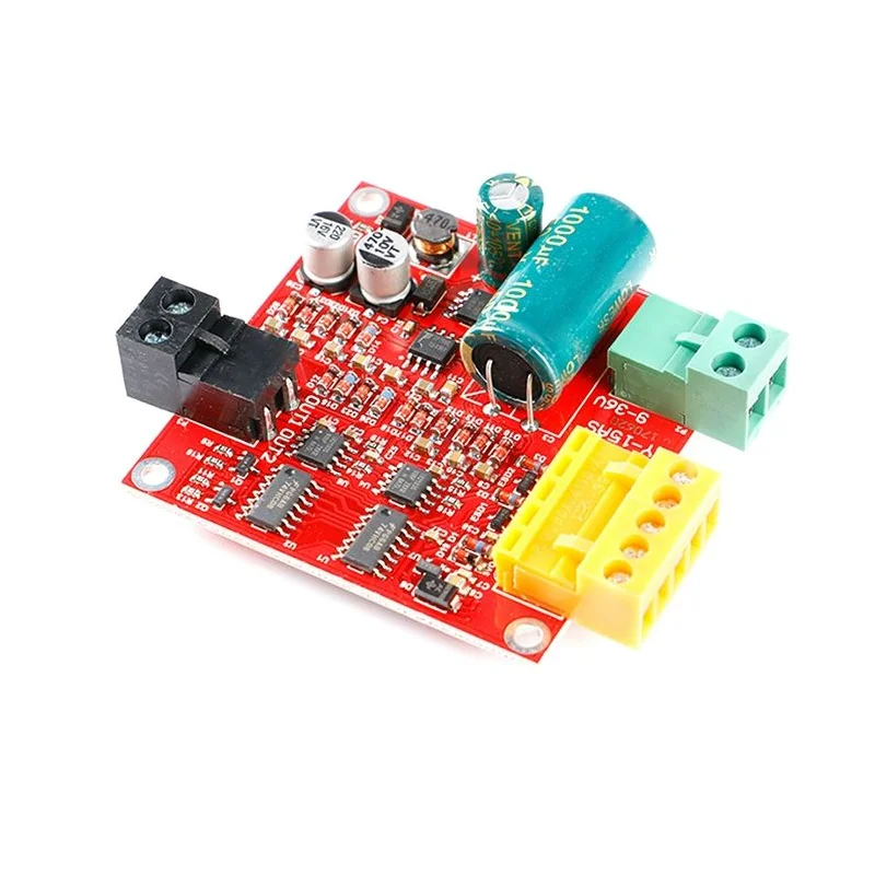 

1 шт., 12/24/36 В, 15 А, мощный модуль платы привода двигателя постоянного тока, промышленный модуль прямого и обратного хода, полный ШИМ-управление скоростью 15AS, новинка