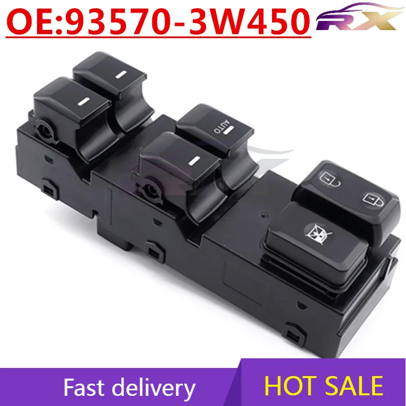 

OEM:93570-3W450 Power Window Master Control Switch For Kia Sportage